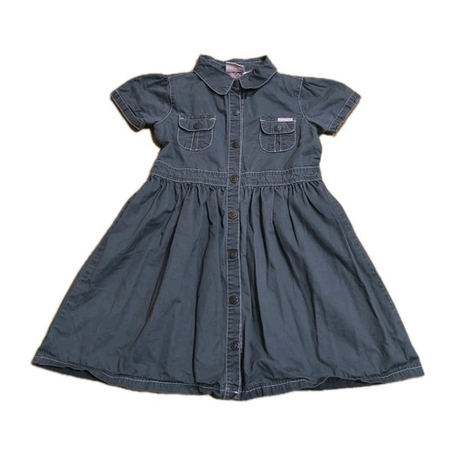 Jeanskleid 134 yigga grau - jeanskleid,