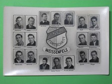 SC Fortschritt Weissenfels BILD Foto 50er Jahre DDR Oberliga Mannschaftsfoto