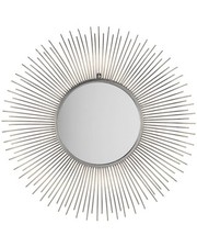 Spiegel silbern rund Sonnenform modern dia. 80 CILLY