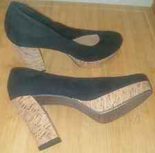 Damen Pumps High Heels Schwarz