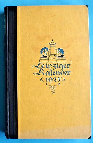 Leipziger kalender 1925 - kalender,