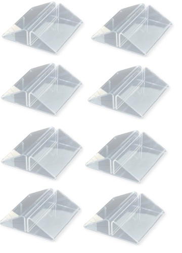 Kartenhalter 7x7cm 8 stück - -,