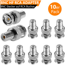 10x BNC Stecker auf Cinch