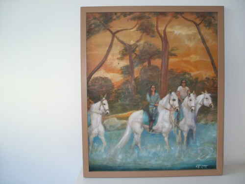 Pferdegemälde original unikat - pferdegemälde,