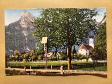 Partie aus Oberammergau mit Kofel • Ottmar Zieher 1922 Postkarte nicht versandt