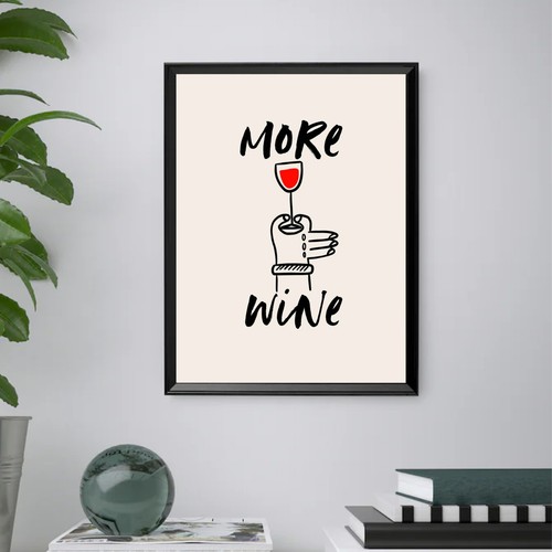 Vintage druckbild wein poster - vintage,