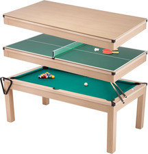 3-In-1-Esstisch, Umbaubar, Mit