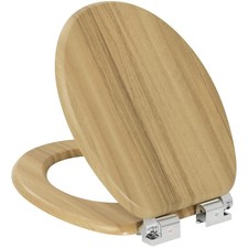 WC Sitz Absenkautomatik Holz