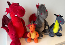 Nici 4 Drachen Konvolut rot