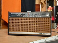 Altes ITT  Schaub Lorenz KOFFERRADIO, GOLF EUROPA  Automatic 103, Defekt 