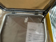 Luke / Alu / Boot / Fenster / Camping / Decksluke / Notluke / halbrund / Vetus /