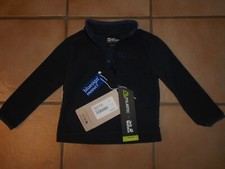 Kuschelpullover von Jack Wolfskin Polartec blau Gr. 92 *top*