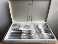 WMF Kreuzband Ludwig XVI Besteck Set 90er Silber 30 Teile 6 Personen OVP