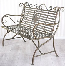 Gartenbank landhausstil - gartenbank,