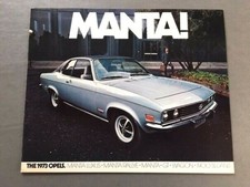 1973 Opel 20-page Original Car