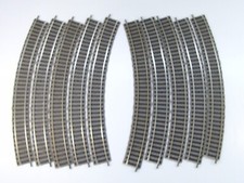 Fleischmann H0 6125 Profi Gleis, 10 Stk gebogenes Gleis, R420, TOP o.OVP #11673