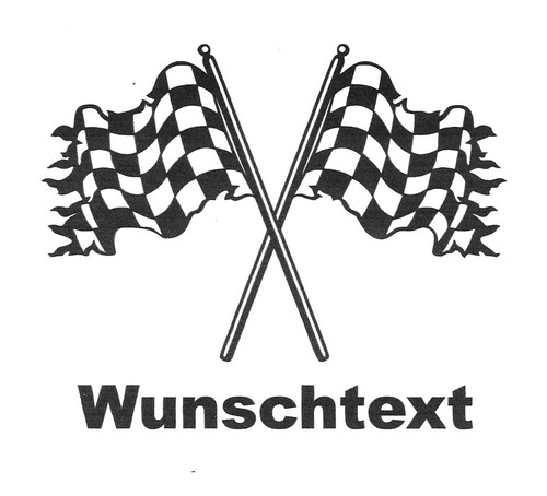 Zielflagge extra mit