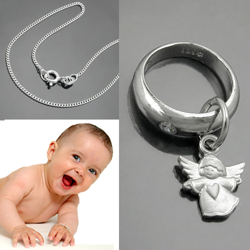 Weißgold 333 baby taufe - 333,