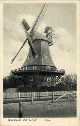 Wyk auf föhr - ak,