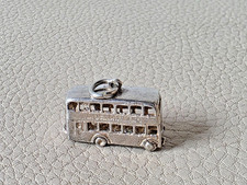 Kettenanhänger Englischer Bus 925er Silber