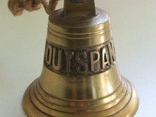 Handgefertigte Messingglocke von "OUTSPAN"