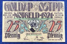 25 Pfennig 1921  Goldap