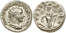 Antike Römisch Kaiser Gordian III AD 238-244 Antoninian Laetita Rom 1168/20E