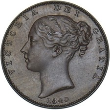 1840 Farthing - Victoria