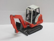 Schaeff HR 16 Mini Raupenbagger in grau/rot Box Bruder 1:16