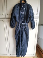 KULTRARITÄT: ETIREL Original 90er Jahre Skioverall Gr. 40, anthrazit