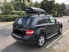 Dachbox MAA 400 Liter matt + Dachträger VDPLION2 kompatibel mit Mercedes