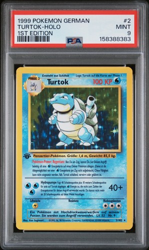 1999 pokemon german turtok - 1999,