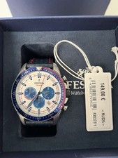 Festina F20377/1 Herren Chronograph Quarz Uhr mit Leder Armband. NEU!!!