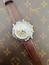 Lucien Rochat Chronograph Valjoux 7750 Stahl-Gold Gehäuse Swiss