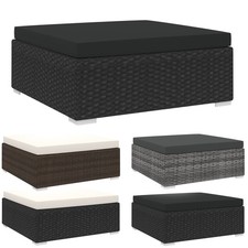 Fußhocker mit Kissen