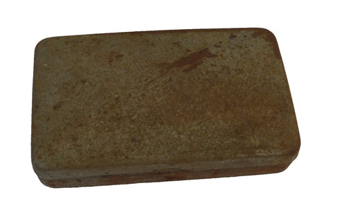Alte dose eisen etui klappdose - alte,