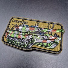 Aufnäher Patch Leopard Panzer