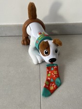 Fisher Price Hund Bello Krabbelhund Baby Spielzeug Elektronisch FRANZÖSISCH