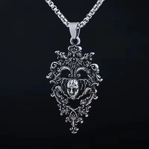 Gothic barock harlekin - harlekin, skull
