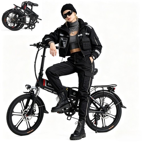 Faltbares elektrofahrrad - faltbares, 20"