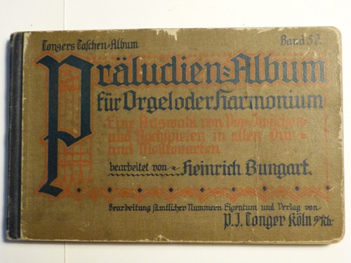Noten buch präludien album - noten, buch: