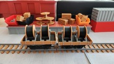 H0 Ladegut, Kabeltrommel Set mit Gestell, Modelleisenbahn, 1:87, 3D Druck