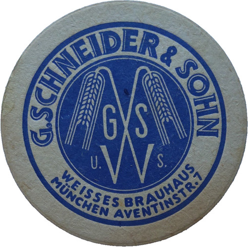 Alter bierdeckel brauerei - alter,