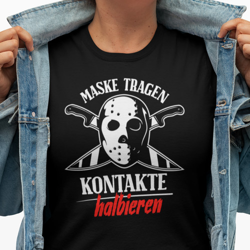 Maske tragen kontakte - tragen,