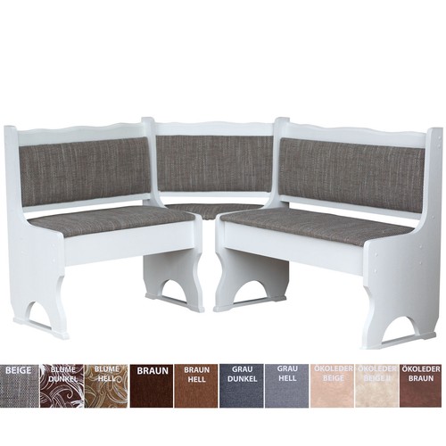 Polster eckbank kiefer holz - kiefer,