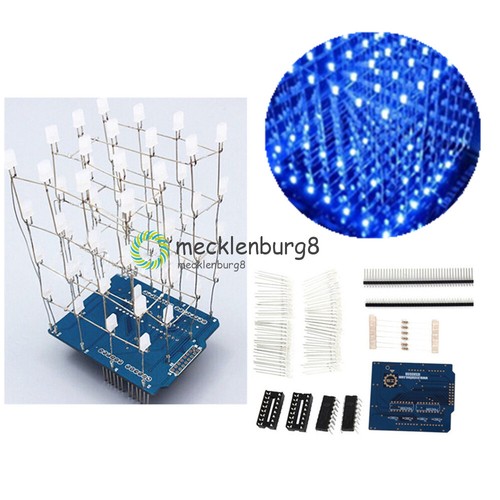 4x4x4 light cube kit led - 4x4x4,