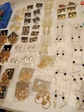 MODESCHMUCK RESTPOSTEN HALSKETTEN  für Wiederverkäufer OHRRINGE usw.  200 Teile