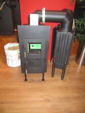 "Leda Heizeinsatz Rubin K16 ohne Nachheizfläche, Kachelofenheizeinsatz, Ø 145