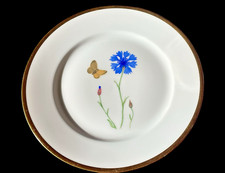 Nymphenburg Teller Blume Rudolf Sieck signiert Kornblume Ø20,5cm