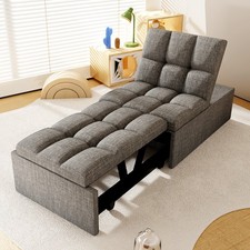 4in1 Schlafsofa Schlafsessel Klappbar Gästebett Chaiselongue Wohnzimmer Bettsofa
